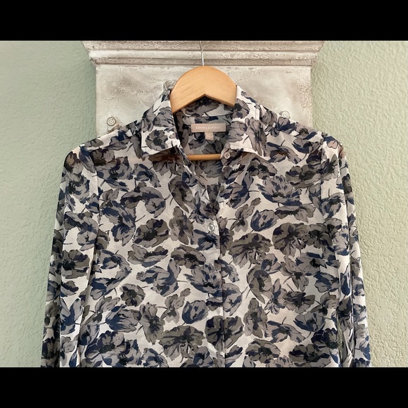 DONATED - Floral Banana Republic Shirt - Picture 8 of 8